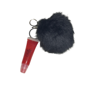 Pom Pom Lipgloss Keychain