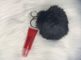 Pom Pom Lipgloss Keychain